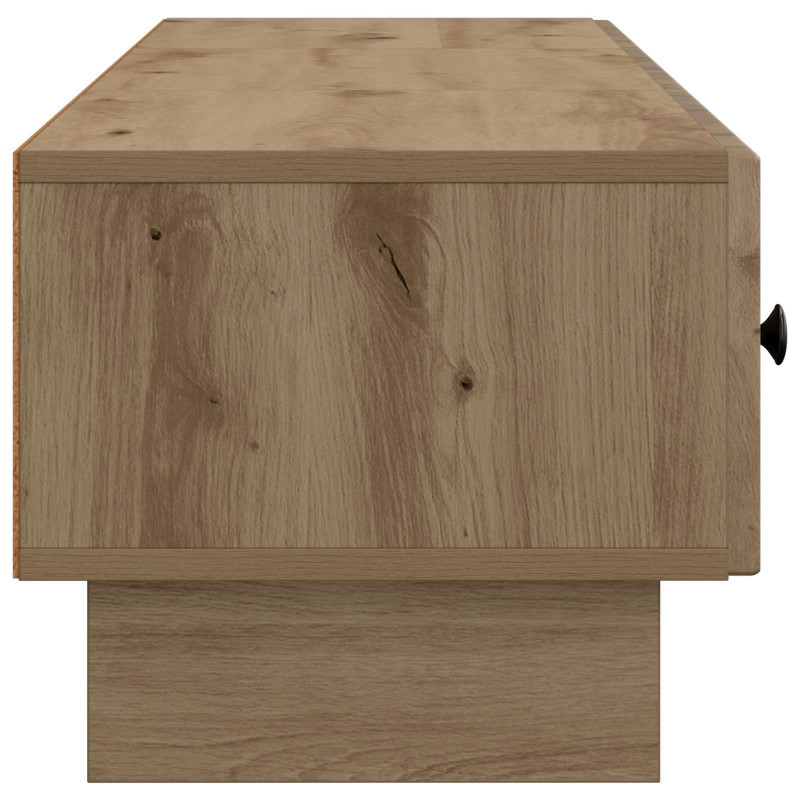Szafka pod telewizor z szufladą Dąb artisan 147 x 34,5 x 30 cm