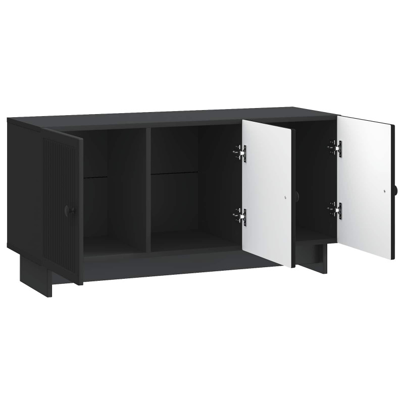 Szafka pod telewizor Czarny 99 x 34,5 x 50 cm