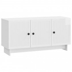 Szafka pod telewizor Biały wysoki połysk 99 x 34,5 x 50 cm