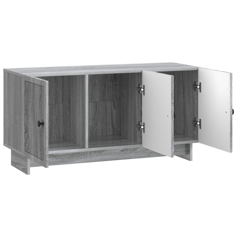 Szafka pod telewizor Szary Sonoma 99 x 34,5 x 50 cm