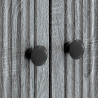Szafka pod telewizor Szary Sonoma 99 x 34,5 x 50 cm