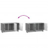 Szafka pod telewizor Szary Sonoma 99 x 34,5 x 50 cm