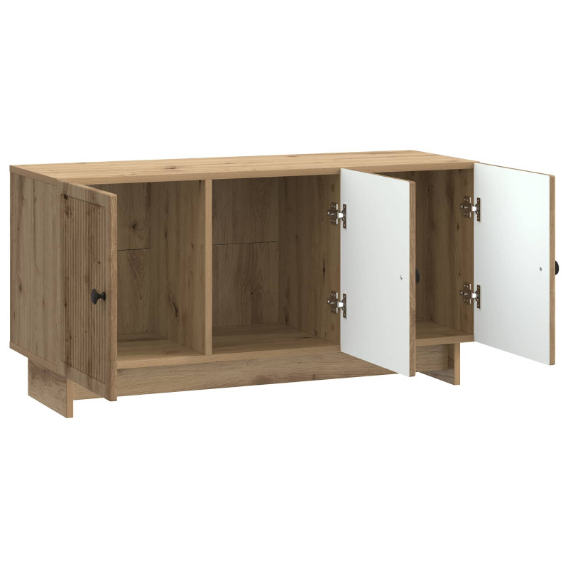 Szafka pod telewizor Dąb artisan 99 x 34,5 x 50 cm
