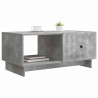 Stolik kawowy Betonowy szary 90 x 50 x 40 cm