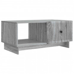 Stolik kawowy Szary Sonoma 90 x 50 x 40 cm Drewno inżynieryjne