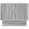 Stolik kawowy Szary Sonoma 90 x 50 x 40 cm Drewno inżynieryjne