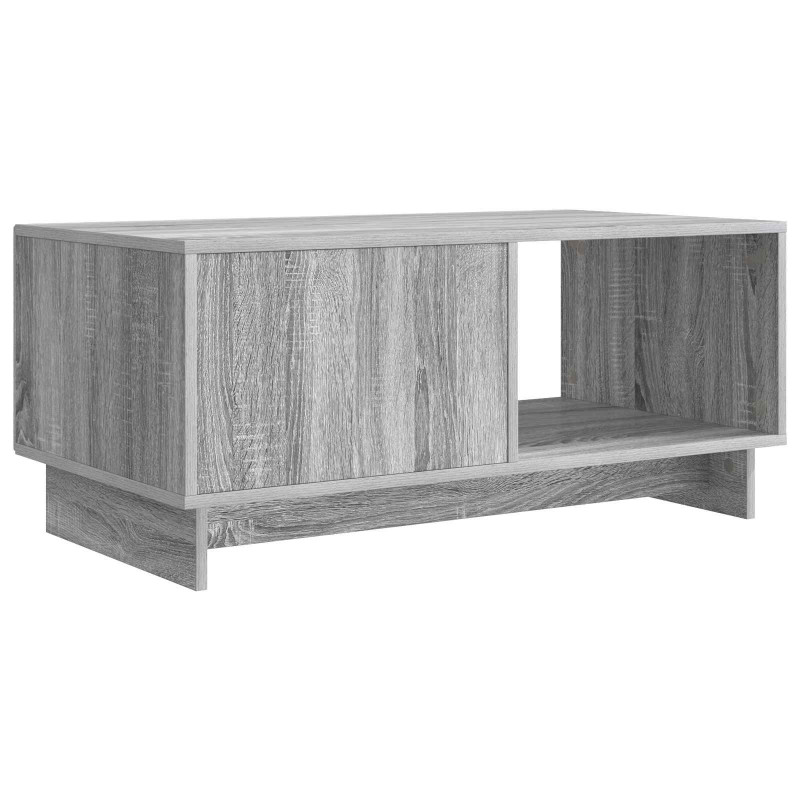Stolik kawowy Szary Sonoma 90 x 50 x 40 cm Drewno inżynieryjne