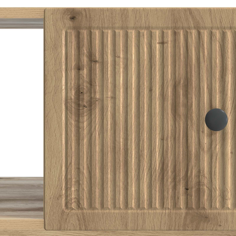Stolik kawowy Dąb artisan 90 x 50 x 40 cm Drewno inżynieryjne