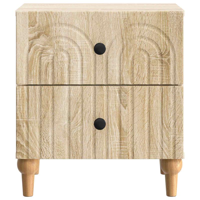 Szafka Nocna dąb Sonoma 43 x 34,5 x 48 cm Drewno inżynieryjne