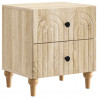 Szafka Nocna z szufladą 2 pcs dąb Sonoma 43 x 34,5 x 48 cm