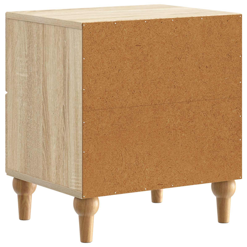 Szafka Nocna z szufladą 2 pcs dąb Sonoma 43 x 34,5 x 48 cm
