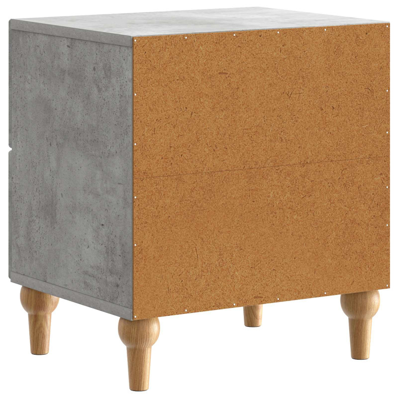 Szafka Nocna z szufladą 2 pcs Betonowy szary 43 x 34,5 x 48 cm