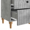 Szafka Nocna z szufladą 2 pcs Betonowy szary 43 x 34,5 x 48 cm