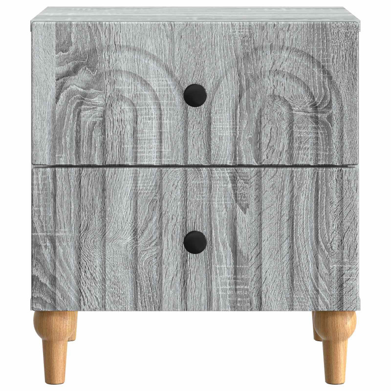 Szafka Nocna Szary Sonoma 43 x 34,5 x 48 cm Drewno inżynieryjne
