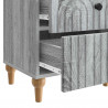 Szafka Nocna Szary Sonoma 43 x 34,5 x 48 cm Drewno inżynieryjne