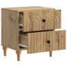 Szafka Nocna z szufladą 2 pcs Dąb artisan 43 x 34,5 x 48 cm
