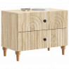 Szafka Nocna dąb Sonoma 62 x 34,5 x 48 cm Drewno inżynieryjne