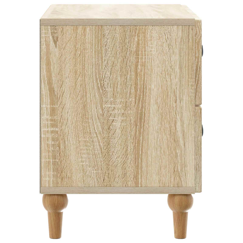 Szafka Nocna dąb Sonoma 62 x 34,5 x 48 cm Drewno inżynieryjne