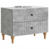 Szafka Nocna z szufladą Betonowy szary 62 x 34,5 x 48 cm