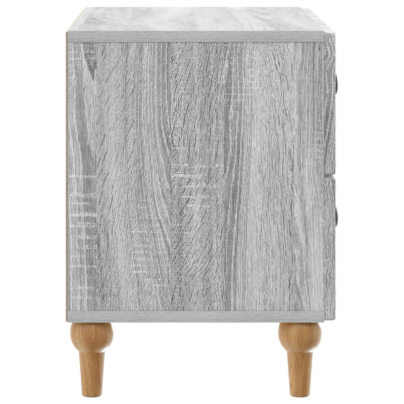 Szafka Nocna Szary Sonoma 62 x 34,5 x 48 cm Drewno inżynieryjne