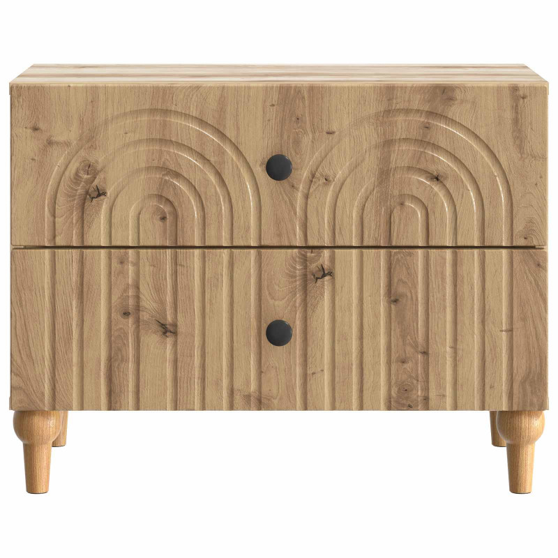 Szafka Nocna Dąb artisan 62 x 34,5 x 48 cm Drewno inżynieryjne