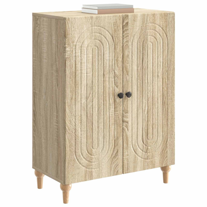 Bufet dąb Sonoma 66 x 34,5 x 90 cm Drewno inżynieryjne