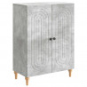 Bufet Betonowy szary 66 x 34,5 x 90 cm Drewno inżynieryjne