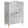 Bufet Betonowy szary 66 x 34,5 x 90 cm Drewno inżynieryjne