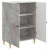 Bufet Betonowy szary 66 x 34,5 x 90 cm Drewno inżynieryjne
