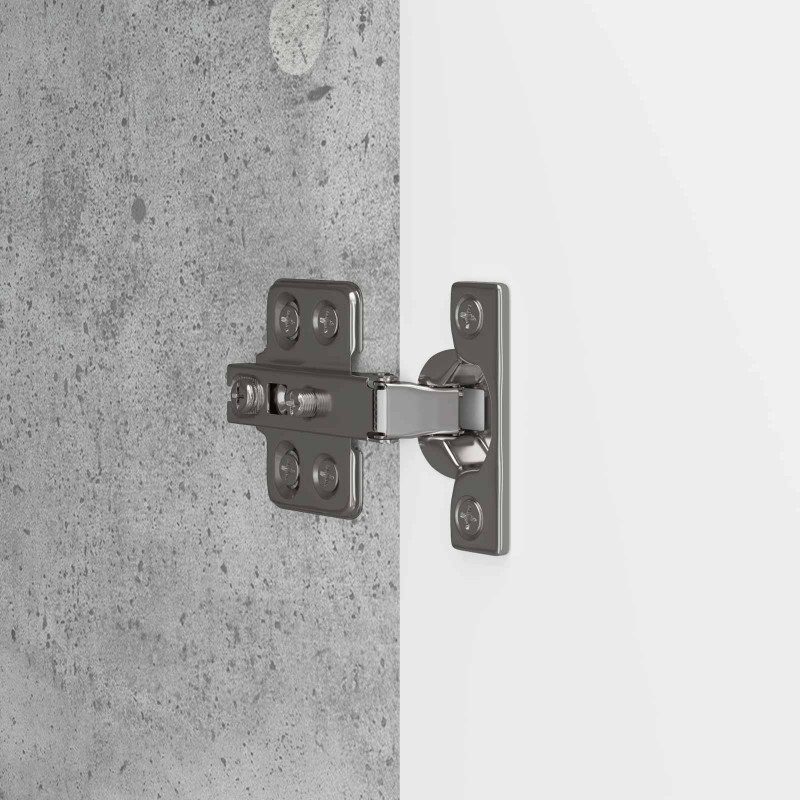 Bufet Betonowy szary 66 x 34,5 x 90 cm Drewno inżynieryjne