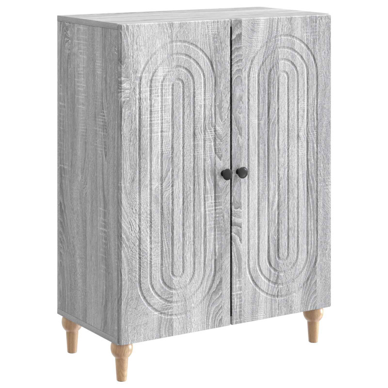 Bufet Szary Sonoma 66 x 34,5 x 90 cm Drewno inżynieryjne