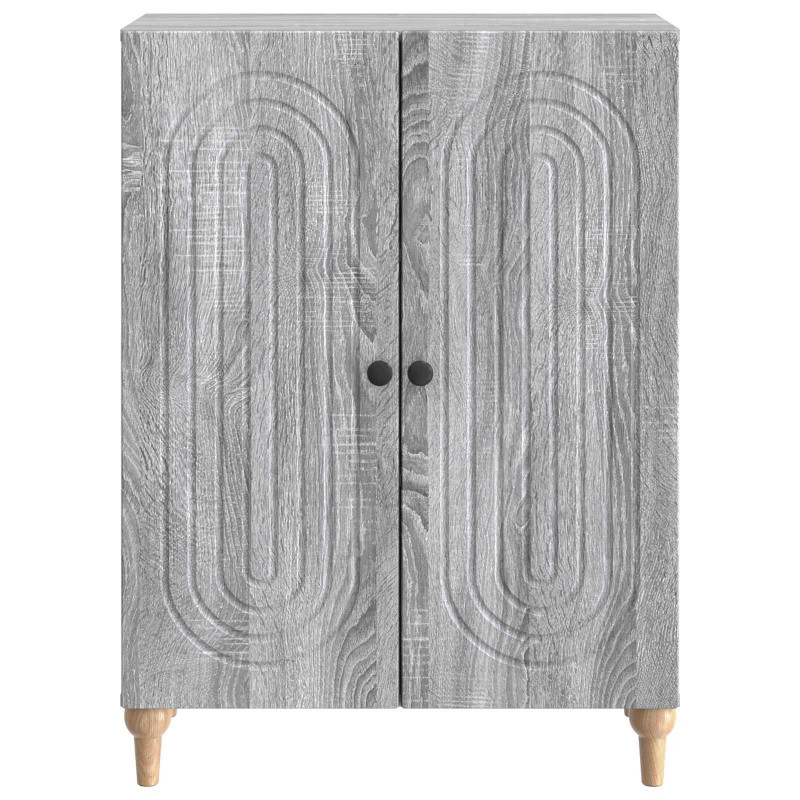 Bufet Szary Sonoma 66 x 34,5 x 90 cm Drewno inżynieryjne
