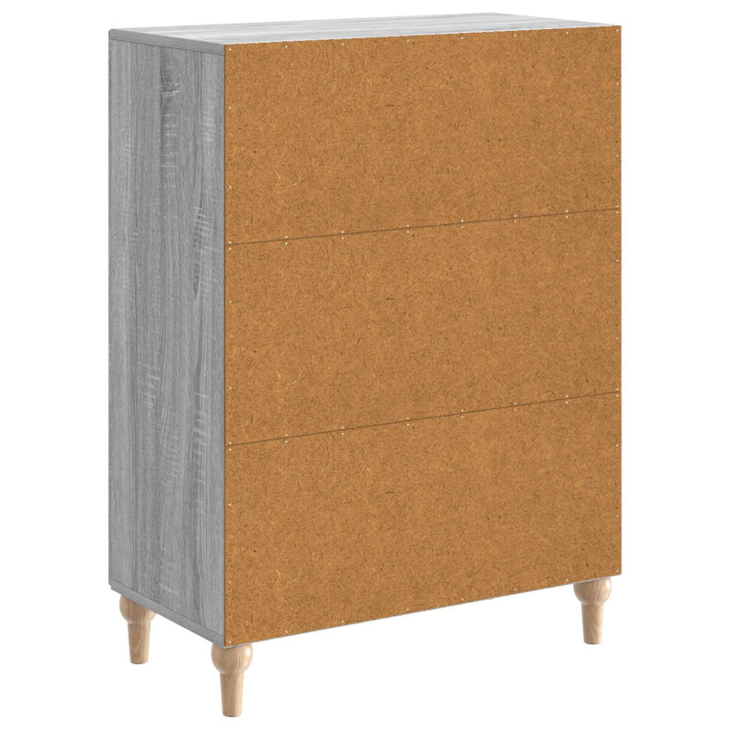 Bufet Szary Sonoma 66 x 34,5 x 90 cm Drewno inżynieryjne