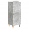 Bufet Betonowy szary 33 x 34,5 x 90 cm Drewno inżynieryjne