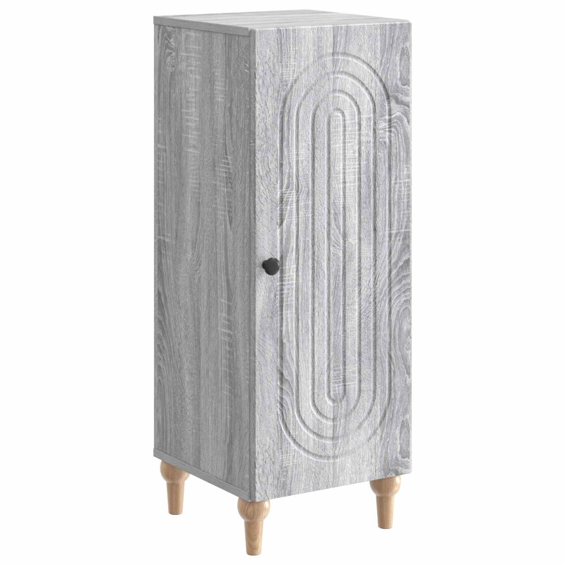 Bufet Szary Sonoma 33 x 34,5 x 90 cm Drewno inżynieryjne