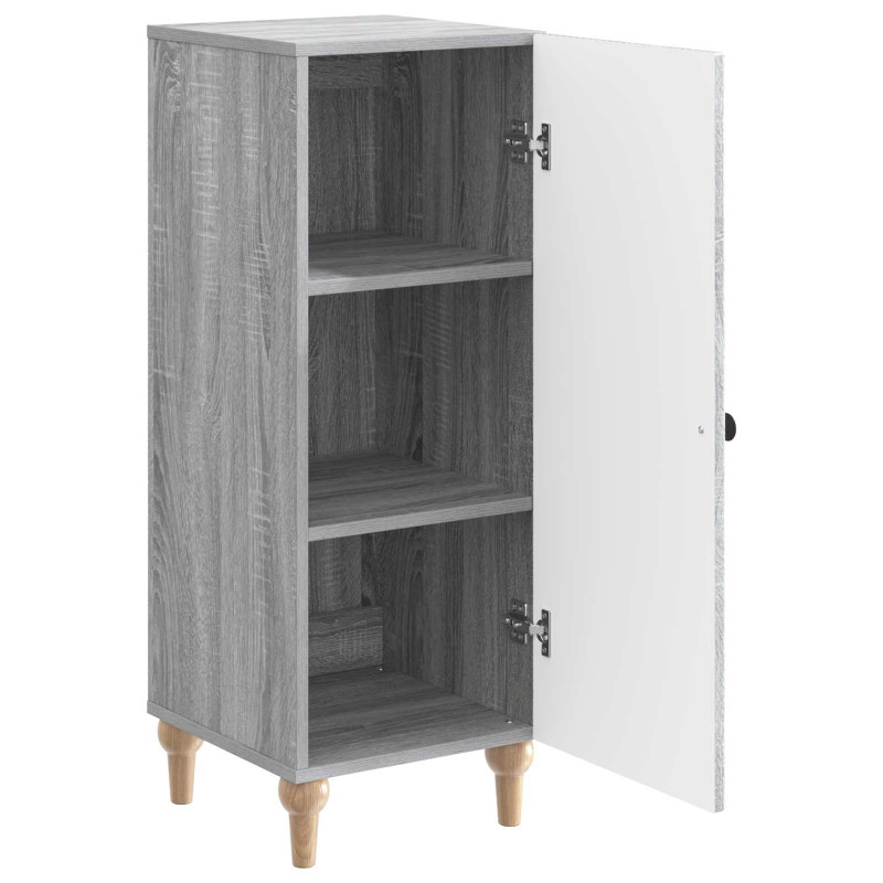 Bufet Szary Sonoma 33 x 34,5 x 90 cm Drewno inżynieryjne