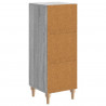Bufet Szary Sonoma 33 x 34,5 x 90 cm Drewno inżynieryjne