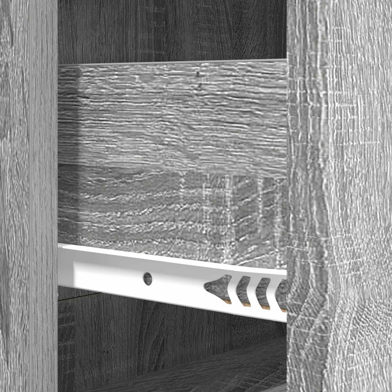 Szafka z Szufladami Szary Sonoma 66 x 34,5 x 90 cm