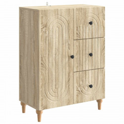 Bufet dąb Sonoma 66 x 34,5 x 90 cm Drewno inżynieryjne