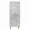 Bufet Betonowy szary 66 x 34,5 x 90 cm Drewno inżynieryjne