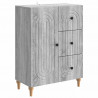 Bufet Szary Sonoma 66 x 34,5 x 90 cm Drewno inżynieryjne