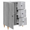 Bufet Szary Sonoma 66 x 34,5 x 90 cm Drewno inżynieryjne