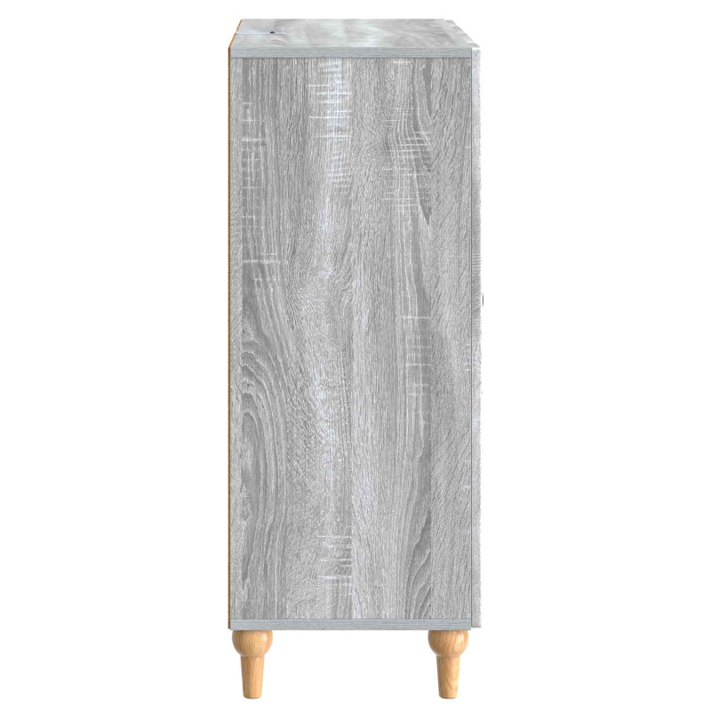 Bufet Szary Sonoma 66 x 34,5 x 90 cm Drewno inżynieryjne