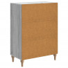 Bufet Szary Sonoma 66 x 34,5 x 90 cm Drewno inżynieryjne