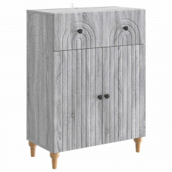 Bufet Szary Sonoma 66 x 34,5 x 90 cm Drewno inżynieryjne