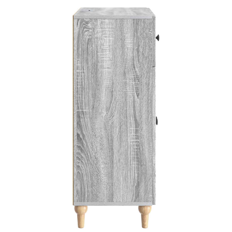 Bufet Szary Sonoma 66 x 34,5 x 90 cm Drewno inżynieryjne
