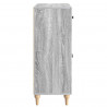 Bufet Szary Sonoma 66 x 34,5 x 90 cm Drewno inżynieryjne