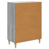 Bufet Szary Sonoma 66 x 34,5 x 90 cm Drewno inżynieryjne