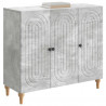 Bufet Betonowy szary 89 x 34,5 x 80 cm Drewno inżynieryjne