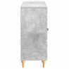 Bufet Betonowy szary 89 x 34,5 x 80 cm Drewno inżynieryjne